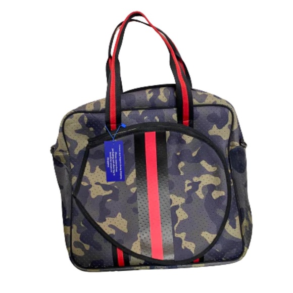 Dallas Hill Tennis Tote in Camo - Picture 1 of 11